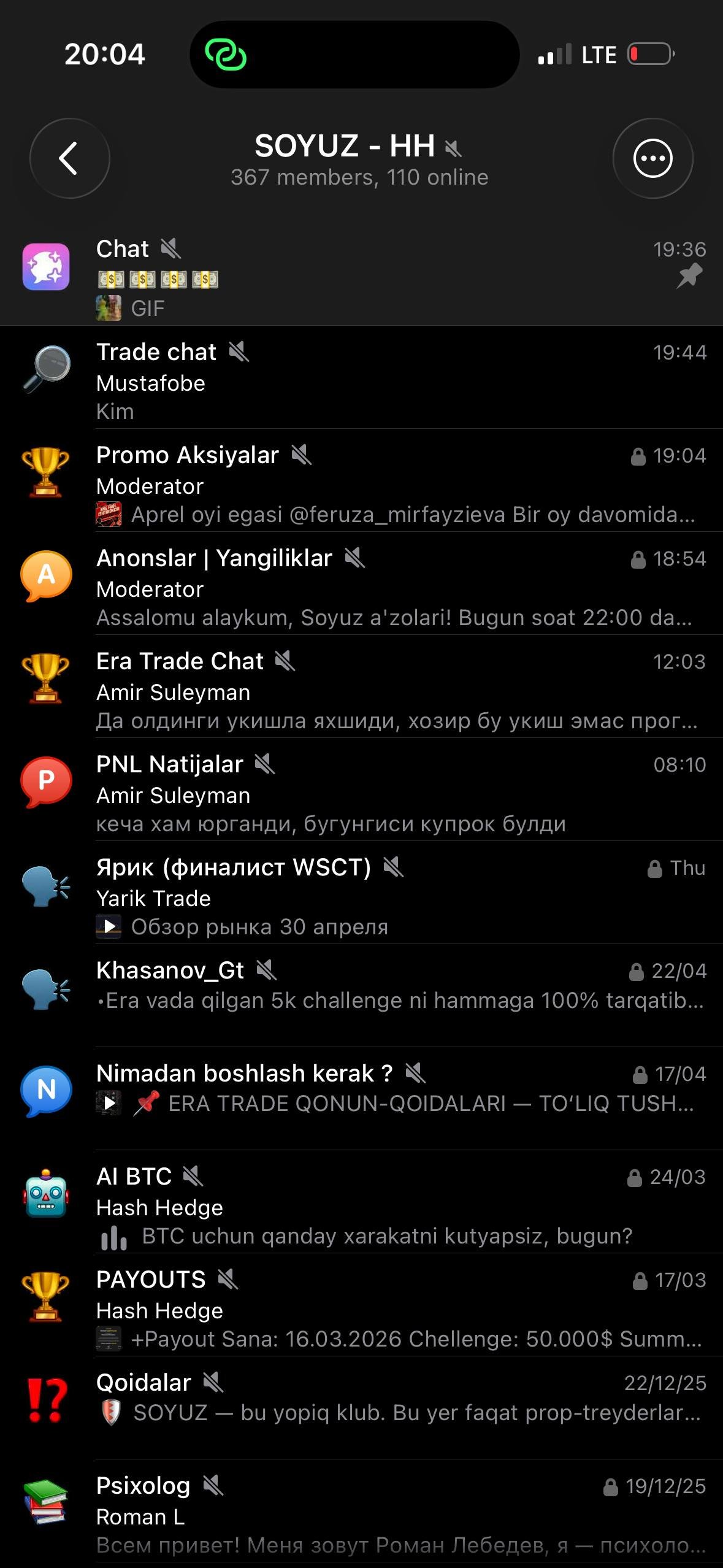 Soyuz Telegram preview